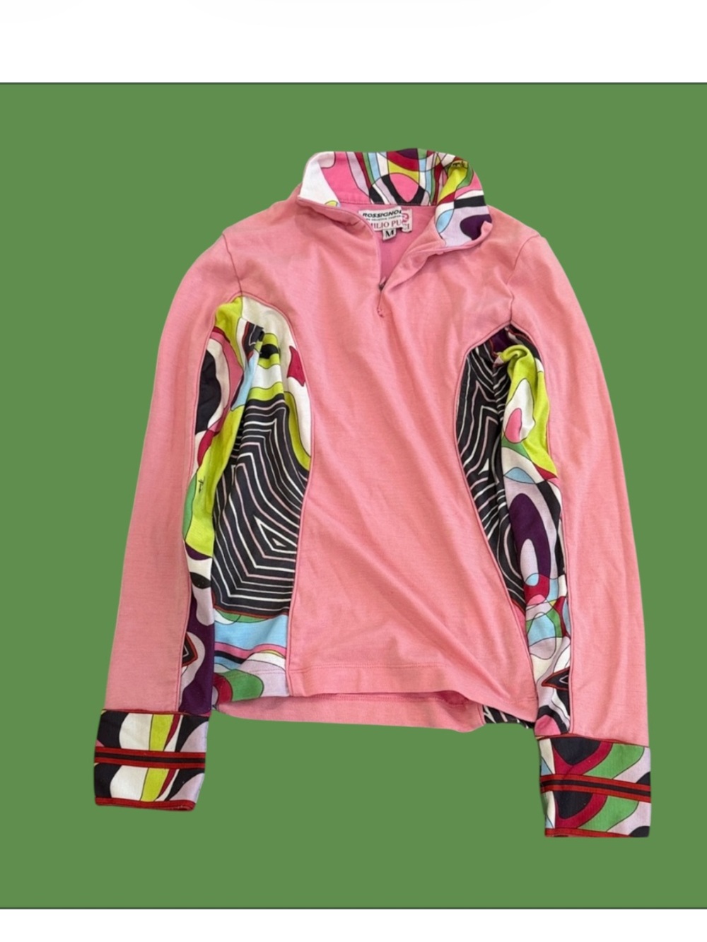 Emilio Pucci Rossignol Ski Top size M